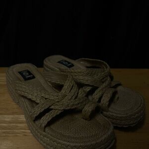 Lei Tan Braided Espadrilles